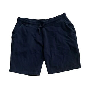 ASOS Black Sports Shorts Cotton Drawstring Workout Gym W34